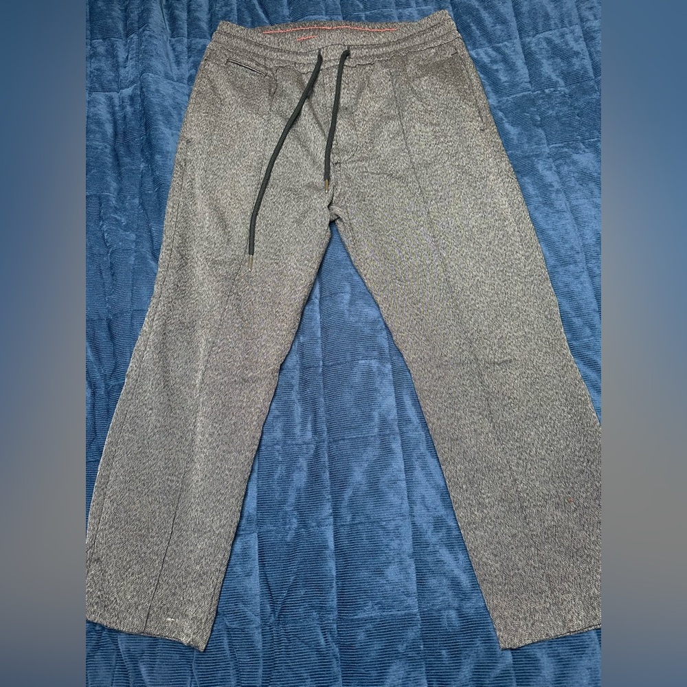 Diesel Men's Black and Gray Joggers pre owned great condition sz M